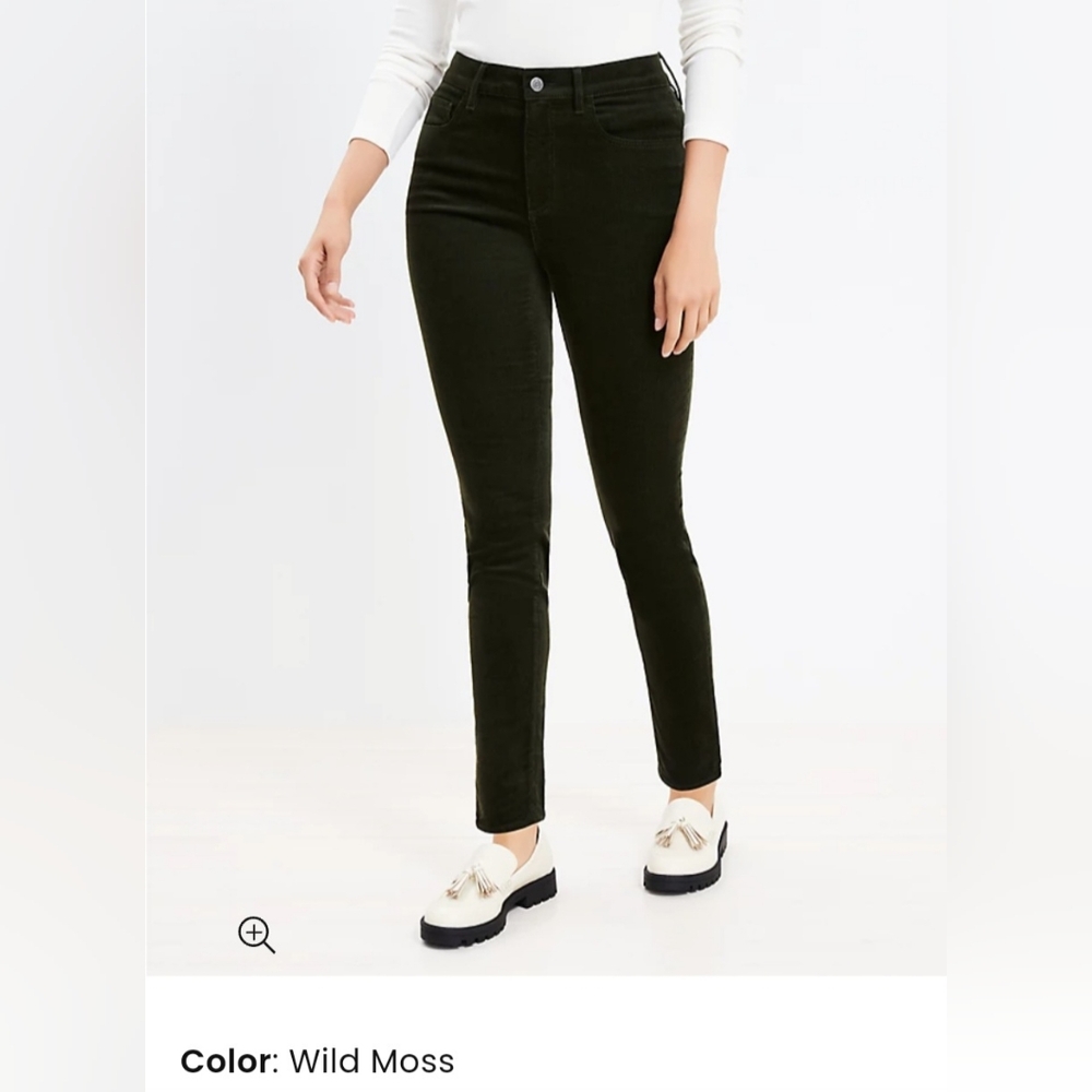 Loft Skinny Corduroy Pants